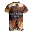 thumbnail image 4 of Wings of Liberty Attack on Titan Productos de tendencia retro Ropa para hombres Camiseta suave Camisetas deportivas Camisetas transpirables, 4 of 5