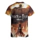 thumbnail image 4 of Wings of Liberty Attack on Titan Productos de tendencia retro Ropa para hombres Camiseta suave Camisetas deportivas Camisetas transpirables, 4 of 5