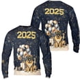 thumbnail image 3 of Happy New Year Mastiff Welcome 2025 Balloon Firework Party All Over Print 3D Sweatshirt Unisex Merch Mastiffs Dog Lover Gifts Idea - 01014, 3 of 6