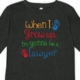 thumbnail image 4 of Inktastic Future Lawyer Boys Girls Attorney Boys or Girls Long Sleeve Toddler T-Shirt, 4 of 5