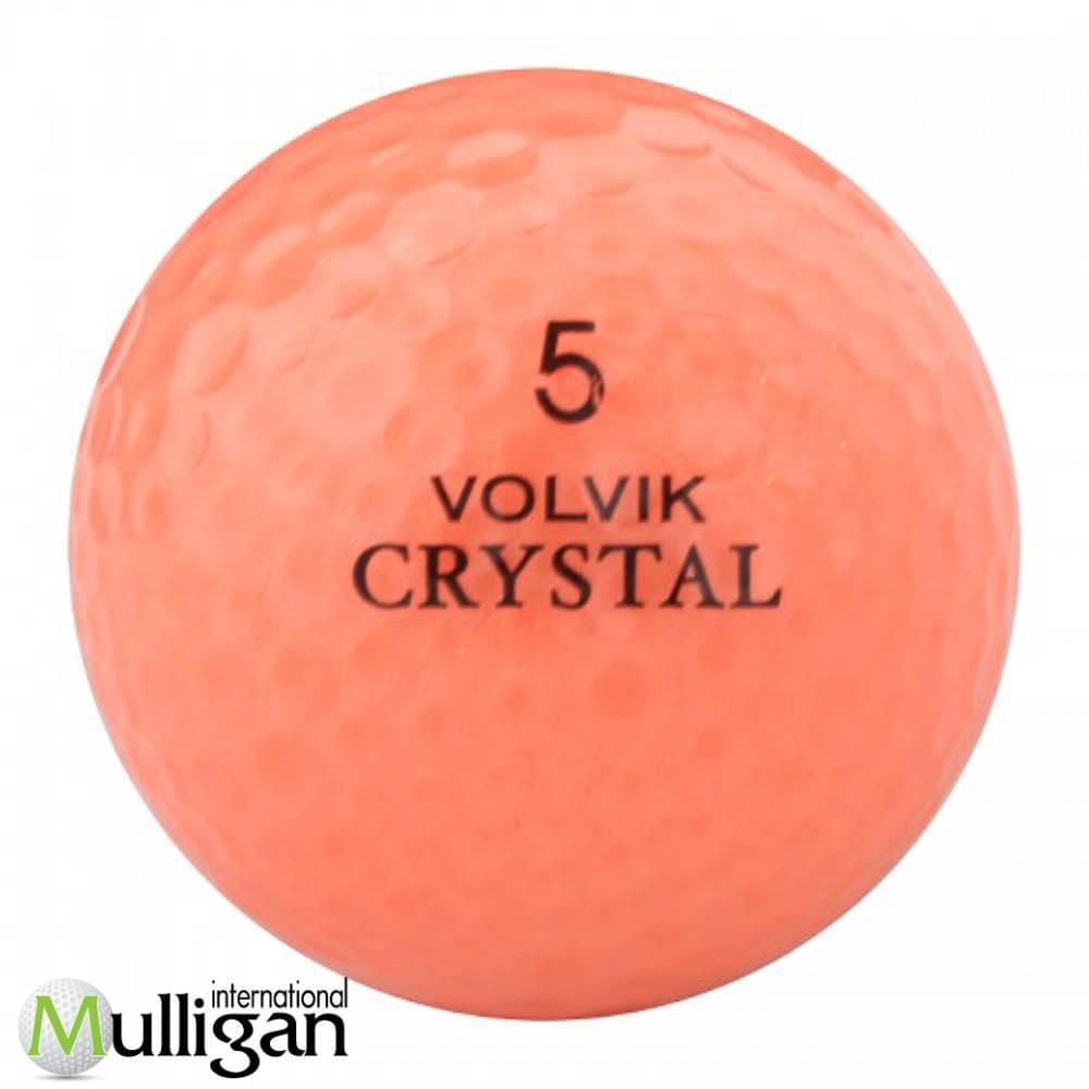 Mulligan - 12 balles de golf récupérées Volvik Crystal 1st Generation 5A/4A, Mix
