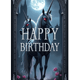 thumbnail image 4 of LUUFILx Magical Unicorn Themed Happy Birthday Banner Party Decoration Background Backdrop Photography Props Birthday Party Supplies, 4 of 8