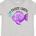 thumbnail image 4 of Inktastic Cutest Catch Cute Purple Fish Boys or Girls Toddler T-Shirt, 4 of 5