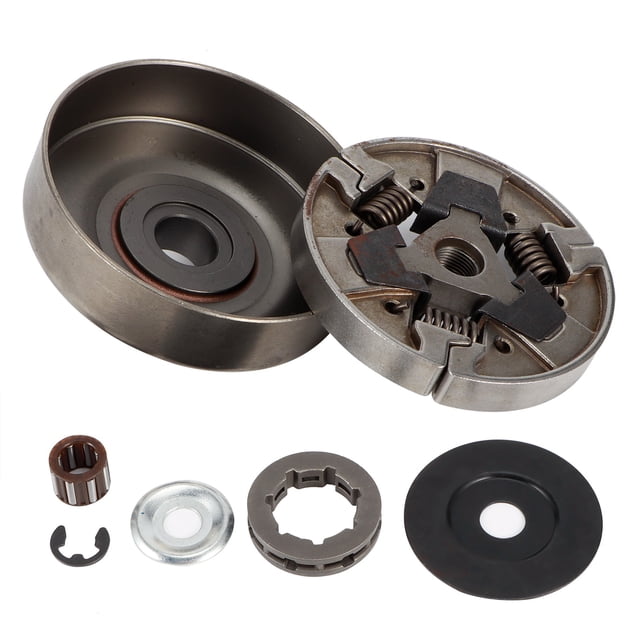Piñón del tambor de embrague, kit de embrague de borde de tambor de embrague de 3/8 pulg. 7 para kit de embrague de motosierra Stihl Rendimiento probado