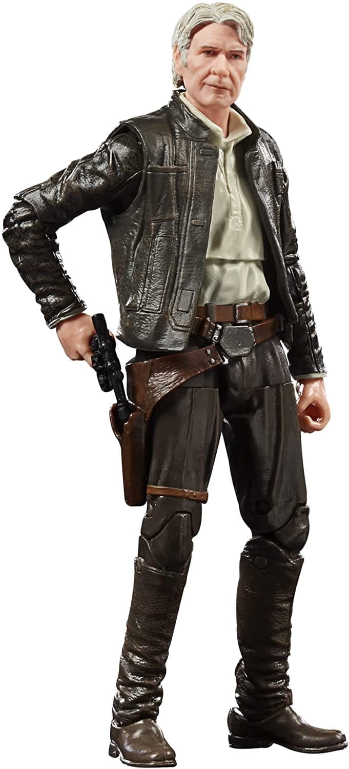 STAR WARS The Black Series Archive Han Solo Toy 6-Inch-Scale The Force Awakens Collectible Action Figure