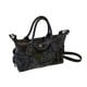 thumbnail image 4 of Bolso de hombro de ante para mujer, moderno bolso cruzado con cierre de cremallera para vacaciones Negro, 4 of 9