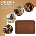 thumbnail image 2 of ONAPARTER Tray Wooden Food Trays for Eating on Bed Bandejas Para Comida Breakfast Serving （As Shown）, 2 of 6