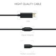 thumbnail image 2 of 2 Pack Replacement Dongle USB Breakaway Cable for Xbox 360 Wired Controllers, Extension Adapter Cable for Xbox 360 (2, 2 Pack Black), 2 of 6