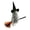 Grey, variant on 2026 New 28" Hanging Flying Ghost on Witch Broom, Halloween Outdoor Decorations for Porch, Patio, Lawn & Yard, Spooky Haunted House Prop (Orange)