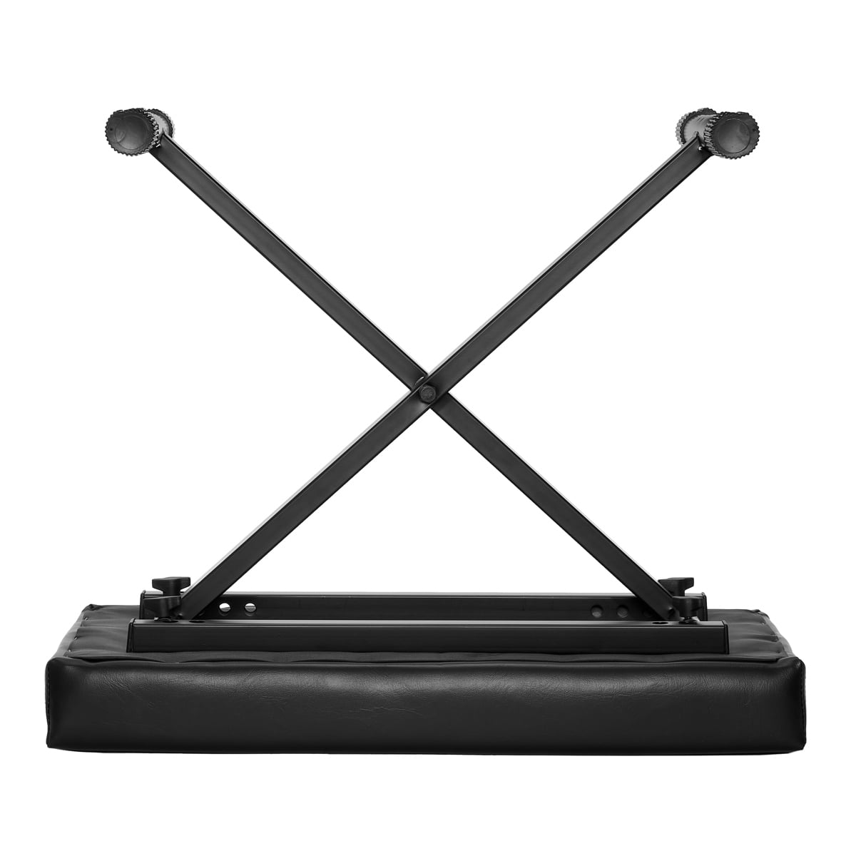 H&A X-Style Piano Bench, Large, Black