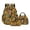 Yellow and Brown - Horse Sunflower, variant on DISNIMO Kids Backpack for Girls, Cute Panda Floral Print 3 in 1 School Backpack Set with Lunch Box and Pencil Case, 17 Inch Lightweight School Bookbag Travel Daypack