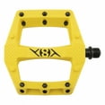 thumbnail image 2 of Origin8 Strapd Platform Pedal 9/16" Chromoly Axle Concave Composite Body Yellow, 2 of 2