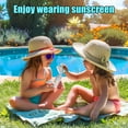 thumbnail image 4 of RAGUPEL Sunscreen Applicator for Kids, 2 Pack Sunblock Brush Set with Protective Caps, Sun Lotion Applicator Sun Cream Brush, 4 of 7