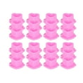 thumbnail image 3 of Serenable 200x Ink Cups Heart Shaped Pigment Disposable Container Pigment for Permanent Makeup Supplies Pink, 3 of 9