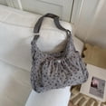 thumbnail image 2 of gcong Elegant Crinkle Shoulder Bag Large Capacity Crossbody Purse Tote for Women, 2 of 4