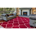 thumbnail image 5 of Concord Global Jefferson Collection Morocco Trellis Area Rug Blue/Ivory 2'7"x4'1" 3' x 5' Kitchen, 5 of 5
