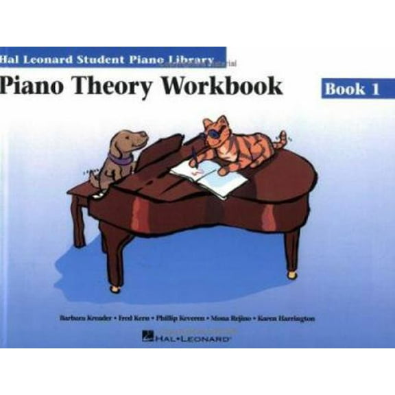 Pre-Owned Piano Theory Workbook Book 1 Hal Leonard Student Piano Library Beginner Piano Sheet Music and Theory Book Fun Exercises and Lessons for Kids and Adult (Paperback) 0793576873 9780793576876