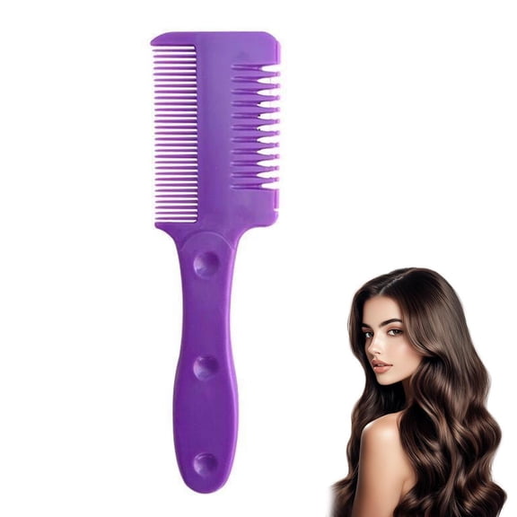 Thickened Thinning Comb for Bangs Thinning Household Vintage HairClipper I7
