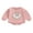 Pink Ghost, variant on Infant Baby Girls Halloween Clothes Ghost Letter Long Sleeve Sweatshirt Romper Bodysuit Fall Holiday Clothes 0-24M