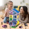 thumbnail image 4 of Set de construcción HOGOKIDS Girls Friends Villa con LED 1317 piezas de 8 a 14 años o más, 4 of 9