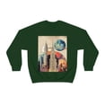 thumbnail image 2 of New York Nightlife Urban Wanderlust Unisex Heavy Blend Crewneck Sweatshirt, 2 of 9