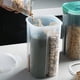 thumbnail image 5 of Injueey Contenedor de almacenamiento de alimentos PP duradero y seguro, solución multifuncional, contenedores de almacenamiento de fácil Almacenamiento y organización del hogar Rojo (3L), 5 of 6