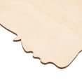 thumbnail image 3 of WHAMVOX 10Pcs Unfinished Wood Cutouts Creative African Woman Head Shape Blank Slices for Crafts, 3 of 8