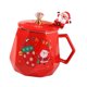 thumbnail image 4 of Taza de café navideña, taza de la mañana de Navidad, taza para beber, vajilla, taza de agua creativa rojo, 4 of 9