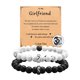 thumbnail image 1 of Juego de Pulseras de Abalorios Blancos y con Estilo para Hombres y Mujeres, 1 of 4