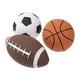 thumbnail image 5 of EeaseMX 3 mini pelotas de baloncesto, fútbol, rugby, para niños., 5 of 7