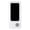 White, variant on Shower Phone Holder with Speaker Holes,Waterproof Clear Sound Shower Case Accessories,Waterproof Bathroom Wall Mount for All Smartphone(Black,9.45×4.33in)