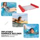 thumbnail image 4 of Hamaca de agua plegable para exteriores colchón de aire inflable para Ehuebsd piscina tumbona de playa cama flotante para dormir silla, 4 of 7
