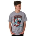 thumbnail image 3 of The Smurfs Kanji Keep Pushin Savage Men Big & Tall Graphic Tee Brisco Brands 2X, 3 of 5