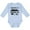 AE-Light Blue, variant on Inktastic Memphis Tennessee Someone Loves Me Skyline Boys or Girls Long Sleeve Baby Bodysuit