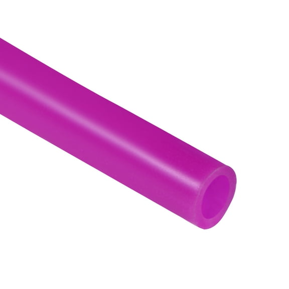 Uxcell Silicone Tubing, 3/8"(9mm) ID x 1/2"(12mm) OD 6.6ft Rubber Tube Hose Pipe,Purple
