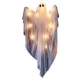thumbnail image 2 of AKEGAMN Clearance! Halloween Hanging Lights With Multi Color LED Lights 47 Inch White Halloween Hanging Decorations For Front Yard Patio Garden Decorations Indoor Outd Halloween Hanging Lights With, 2 of 6