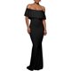 thumbnail image 3 of Mylleure Vestido largo casual de color sólido sexy sin mangas bodycon maxi vestidos de verano elegante fiesta club streetwear, 3 of 5