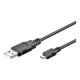 thumbnail image 1 of MicroConnect - USB cable - USB (M) to micro-USB type B (M) - 1.8 m, 1 of 1