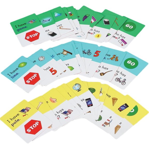 Really Good Stuff I Have, Who Has Small Group Silent E Words - 96 cards