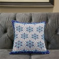 thumbnail image 5 of Amrita Sen Designs CAPL1040BrCDS-ZP-26x26 26 x 26 in. Medallion Broadcloth Indoor & Outdoor Zippered Pillow - Multi Color, 5 of 5