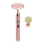 ORA Crystal Electroller - Rose Quartz & Jade