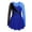 Blue C, variant on Kids Girls Long Sleeve Rhinestone Figure Skating Dress Patchwork Ballet Gymnastics Performance Clothes