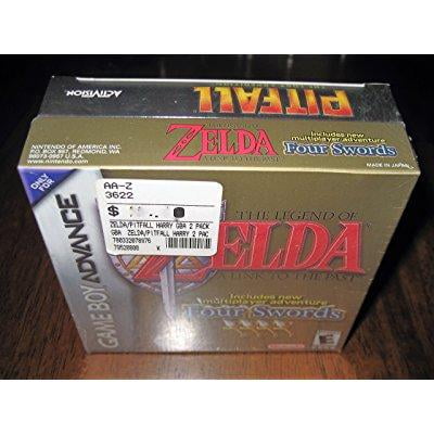 the legend of zelda: a link to the past - four swords & pitfall: the lost expedition, game boy advance (Best Legend Of Zelda Games Ranked)