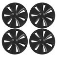 thumbnail image 2 of 4 Pcs Protecteur de Jante de Roue Style S 19 Pouces Matériau ABS pour Modèle Y 2020-2023, 2 of 8