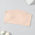 thumbnail image 6 of Dwellite Push Up Strapless Bras for Women Supportive Bandeau Bra Wireless No Underwire Padded Tube Bra Complexion 34, 6 of 7