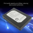 thumbnail image 3 of M.2  SSD To 3.5inch SATA3.0 Adapter, 5 Port Open Frame M.2 SSD To  Adapter Improved Performance  For 2260 2280 SSD For Win 7 8 10 11, 3 of 8