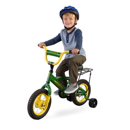 John Deere 34938 Jd Bike With Training Wheels - 12 In. - Walmart.ca