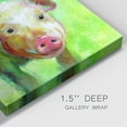 thumbnail image 3 of Colorful Quirky Pig-Premium Gallery Wrapped Canvas - Ready to Hang, 3 of 3