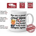 thumbnail image 2 of EpicWearCo Funny Mother Coffee Mug, You Are A Great Very Special Very Beautiful Really Terrific Everyone Agrees, Mother's Day Gifts For Mom from Daughter, Gift For Mom From Son, Sarcastic Cups, 2 of 5