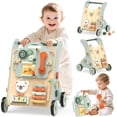 thumbnail image 1 of Andador de madera WOODMAM 10 en 1 Montessori para bebés, 1 of 9